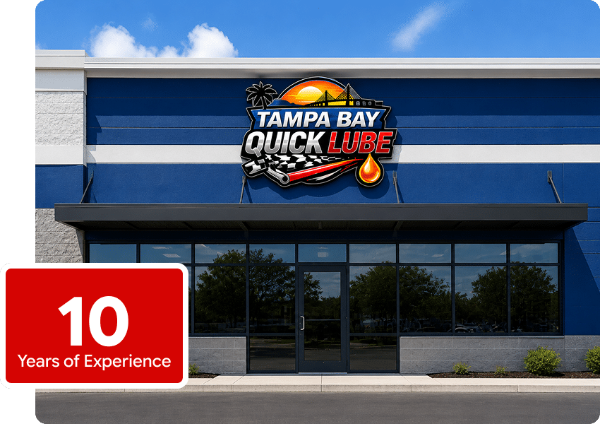 The Tampa Bay Quick Lube family-owned auto repair shop team in Tampa, FL