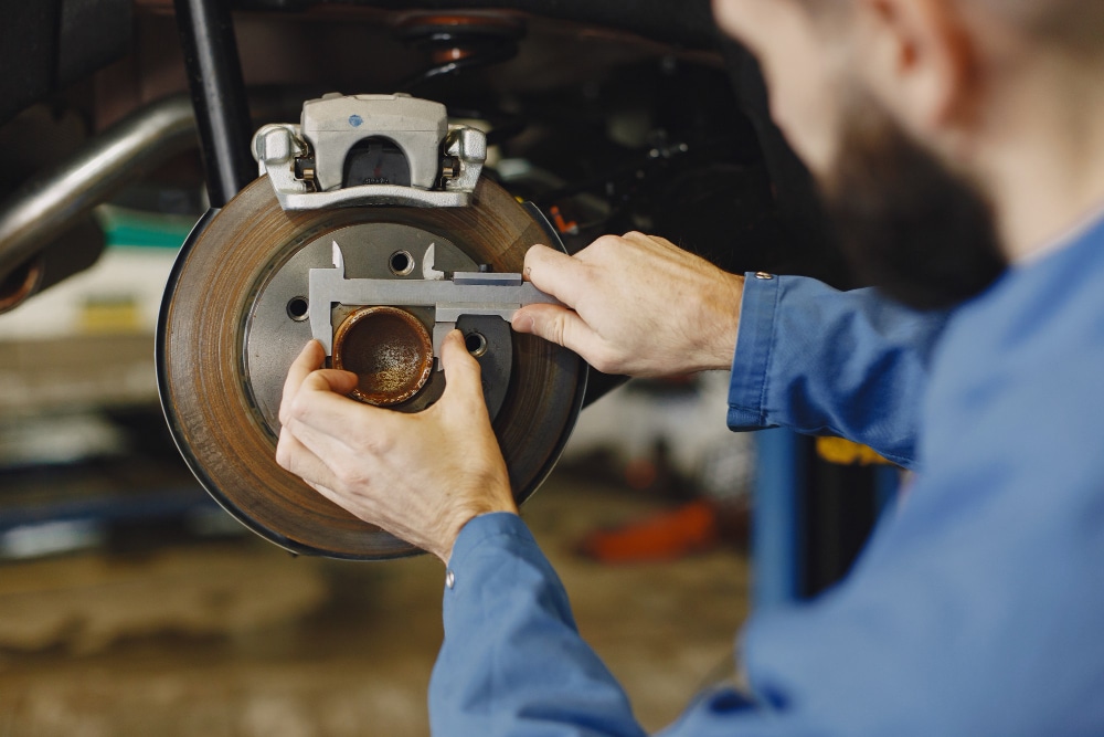 Full brake system inspection and repair by certified Tampa Bay technicians