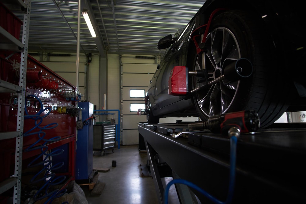 Computer diagnostic testing on a vehicle by certified Tampa auto repair technicians